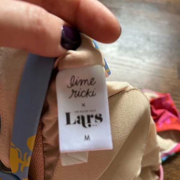 Lime Ricki x Lars Passionfruit High-Neck One Piece - Picture 6 of 6